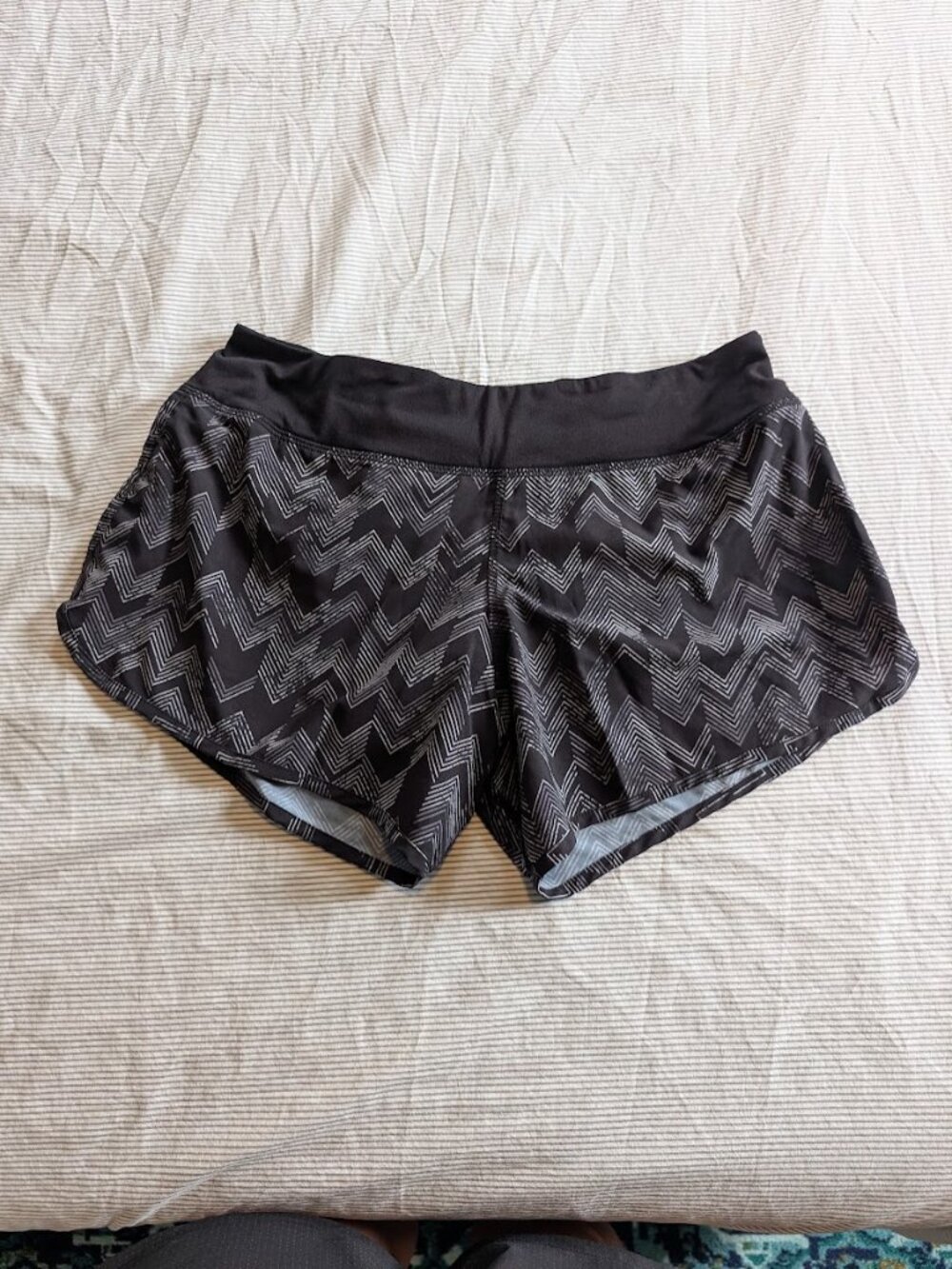 Rabbit Athletic Shorts Medium Black and Grey